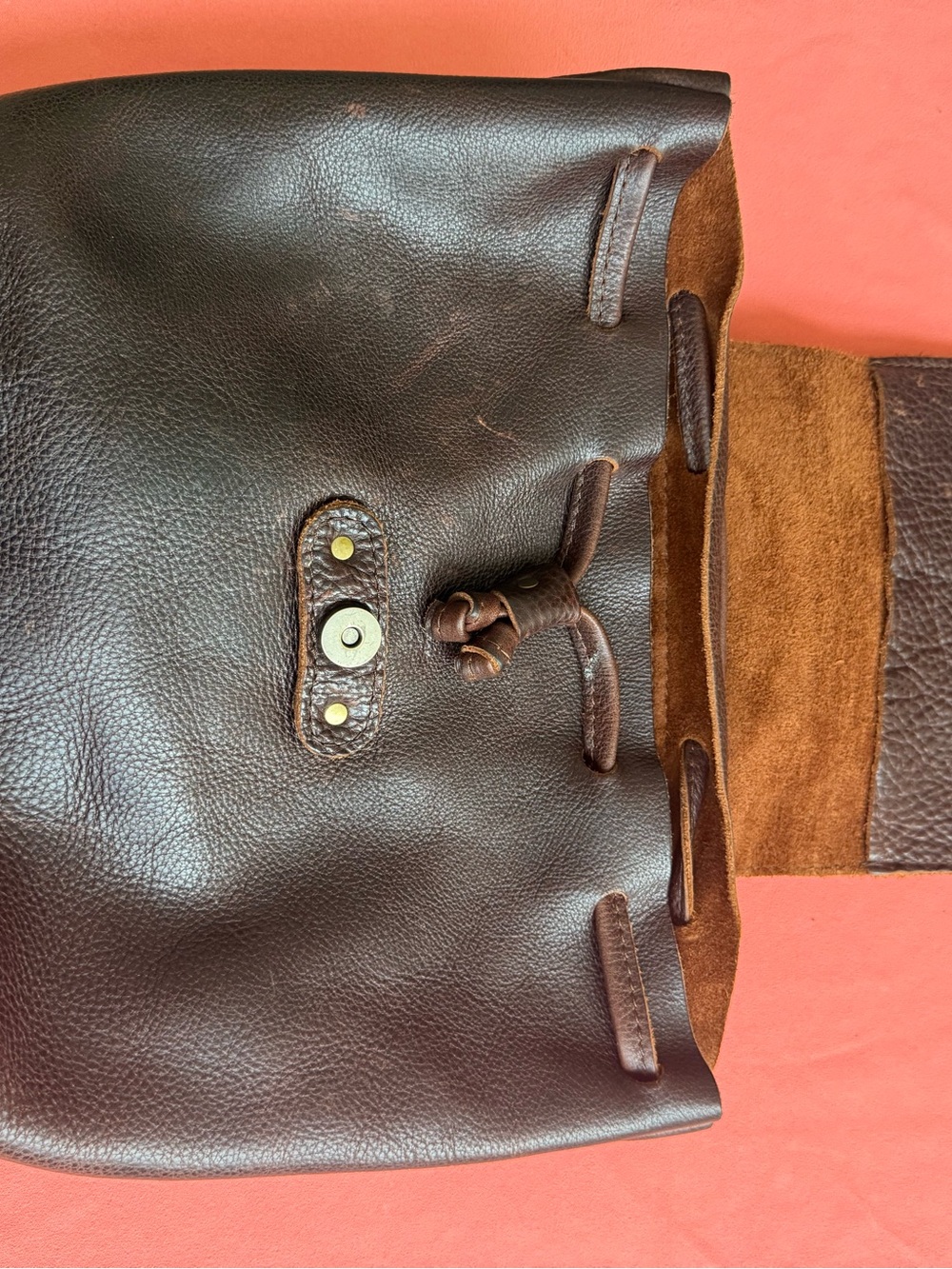 Portland Leather “Almost Perfect” Bucket Backpack - Picture 9 of 10